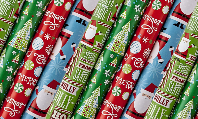 Stock up! Hallmark's bestselling wrapping paper and holiday cards are up to  30 percent off, today only!