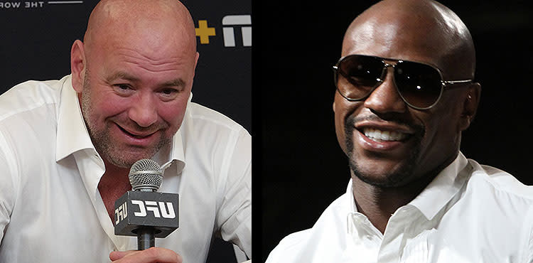 Dana White and Floyd Mayweather - UFC 245 comments