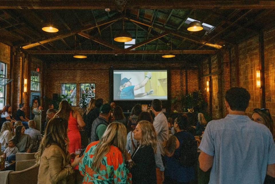 Family and friends of the cast gathered at The Penny for a viewing party of HGTV’s “Revealed,” on Thursday Aug. 3, 2023.