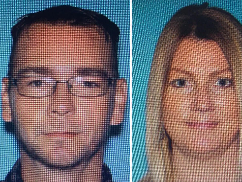 Images of   James and Jennifer Crumbley provided by the Oakland County Sheriff's Office in Michigan are seen in a combination photo. / Credit: Oakland County Sheriff's Office