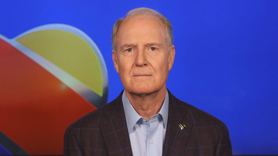 Southwest CEO Gary Kelly spoke with CBS News about the airline's staffing. / Credit: CBS News