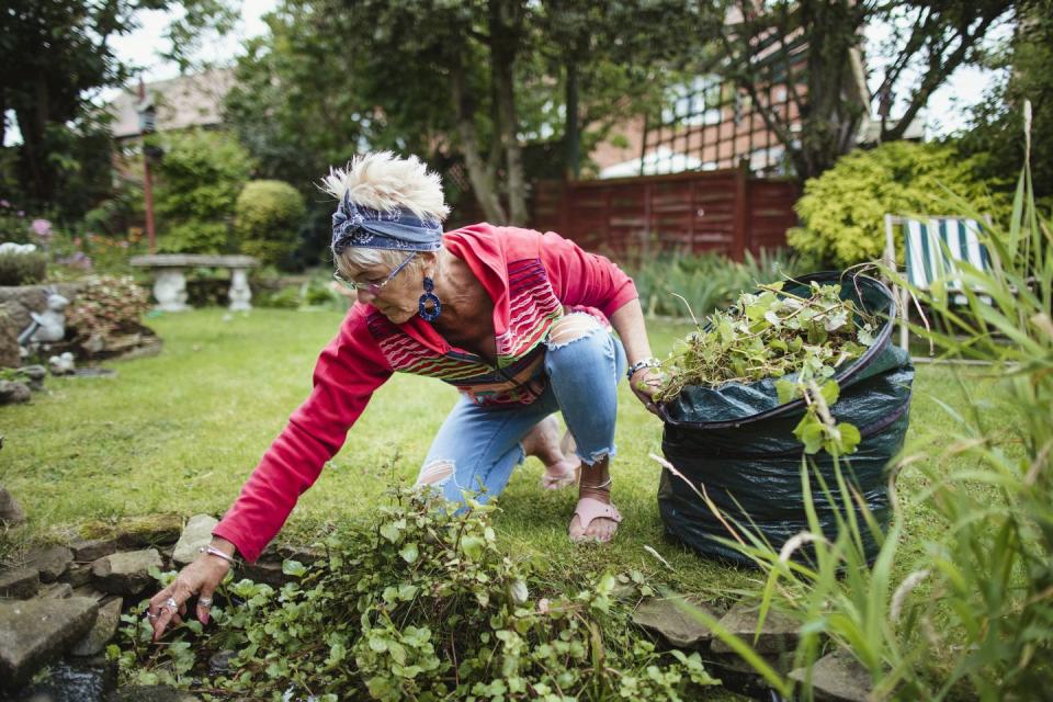 Make room for a garden outside.