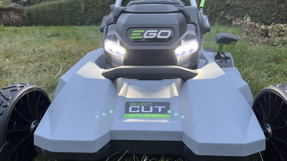 ego lawn mower led headlights