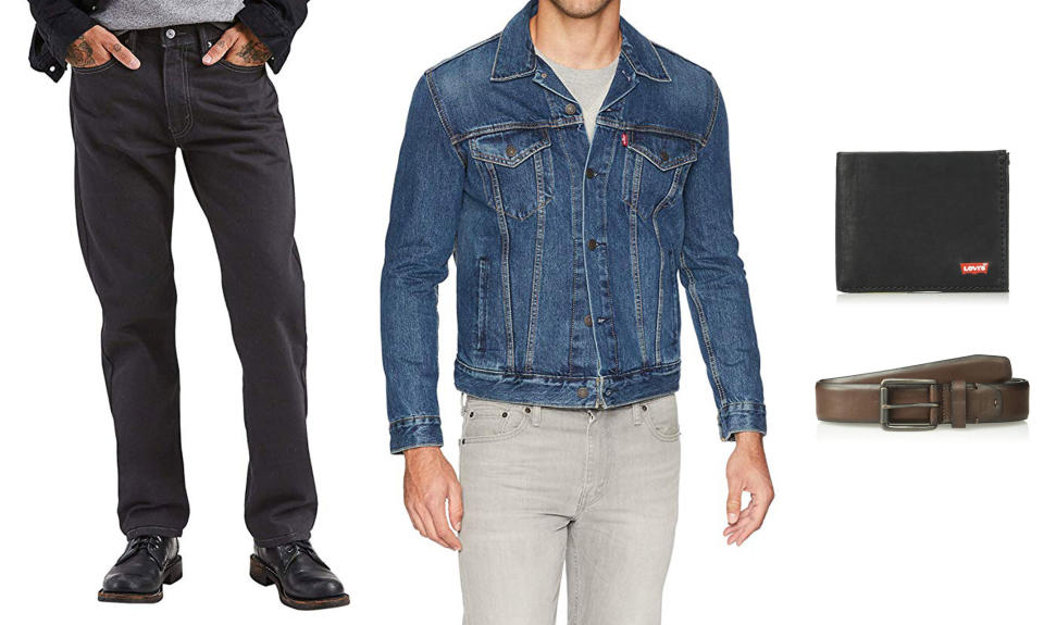 For one day only, Amazon shoppers can save up to 50 percent off select Levi’s men’s apparel and accessories (Photo: Amazon)