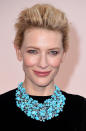Someone give makeup artist Jeanine Lobell an Oscar for Cate Blanchett's flawless red carpet look! Honourable mention goes to hairstylist Renya Xydis for Cate's up 'do. <b>MORE:</b> Oscars 2015 Up 'Dos