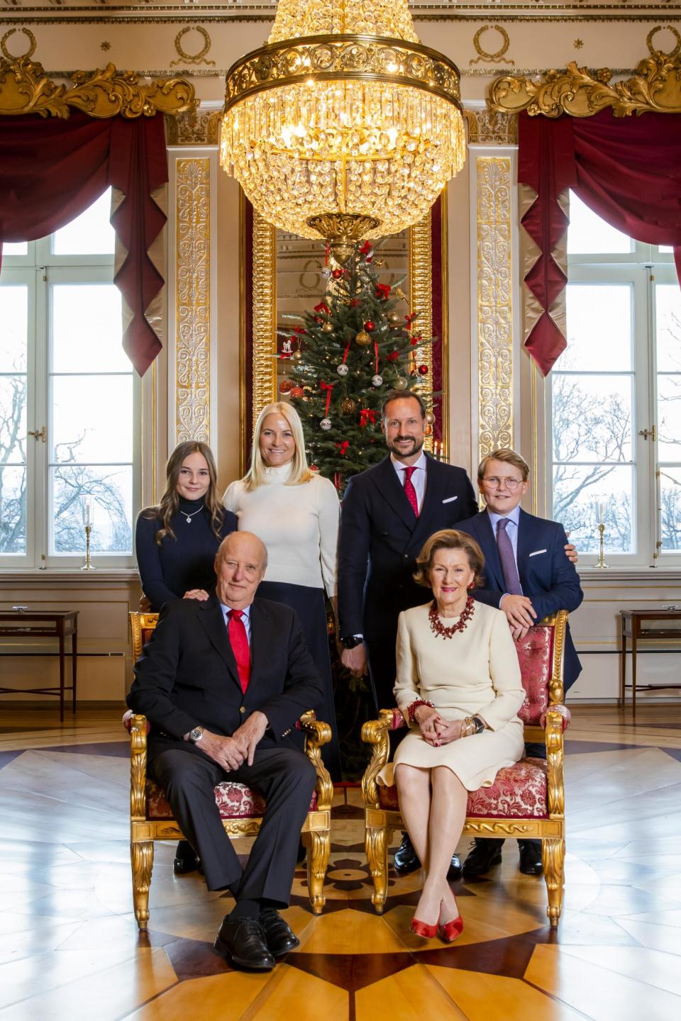 Norway's royal portrait (Hakon Mosvold Larsen/AFP/Getty Images)