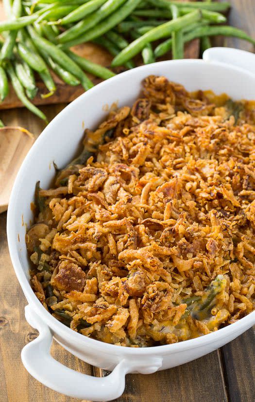 Cheesy Green Bean Casserole