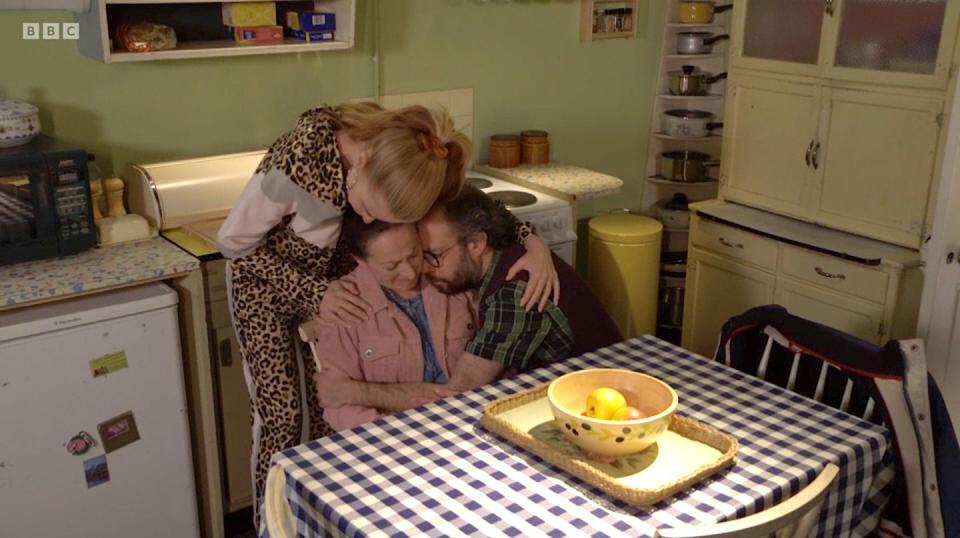 bianca, sonia and reiss in eastenders