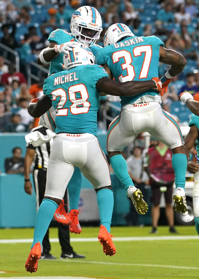 Michel, Sanu highlight wave of Dolphins roster cuts - The San Diego  Union-Tribune