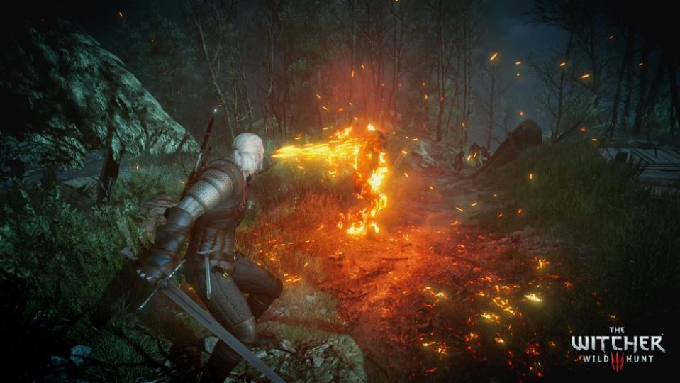 In ‘The Witcher 3’ the player is tasked with fighting both demons and humans. It is rated M.