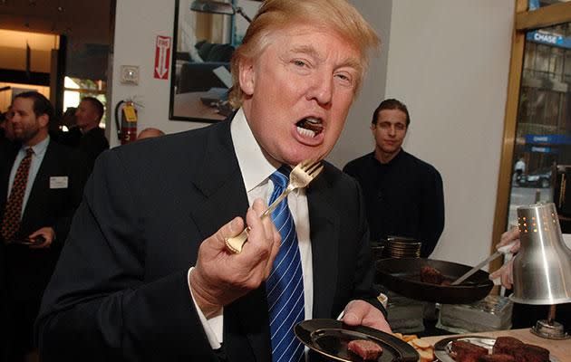 Trump's butler has revealed the POTUS likes his steak so thoroughly cooked it's like 