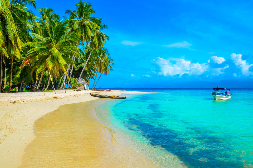 San Blas, en Panamá, es un archipiélago considerado entre los 20 destinos más sexis del mundo. Foto: Getty Images