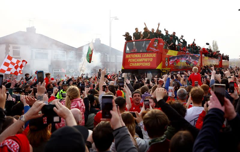 National League - Wrexham Victory Parade