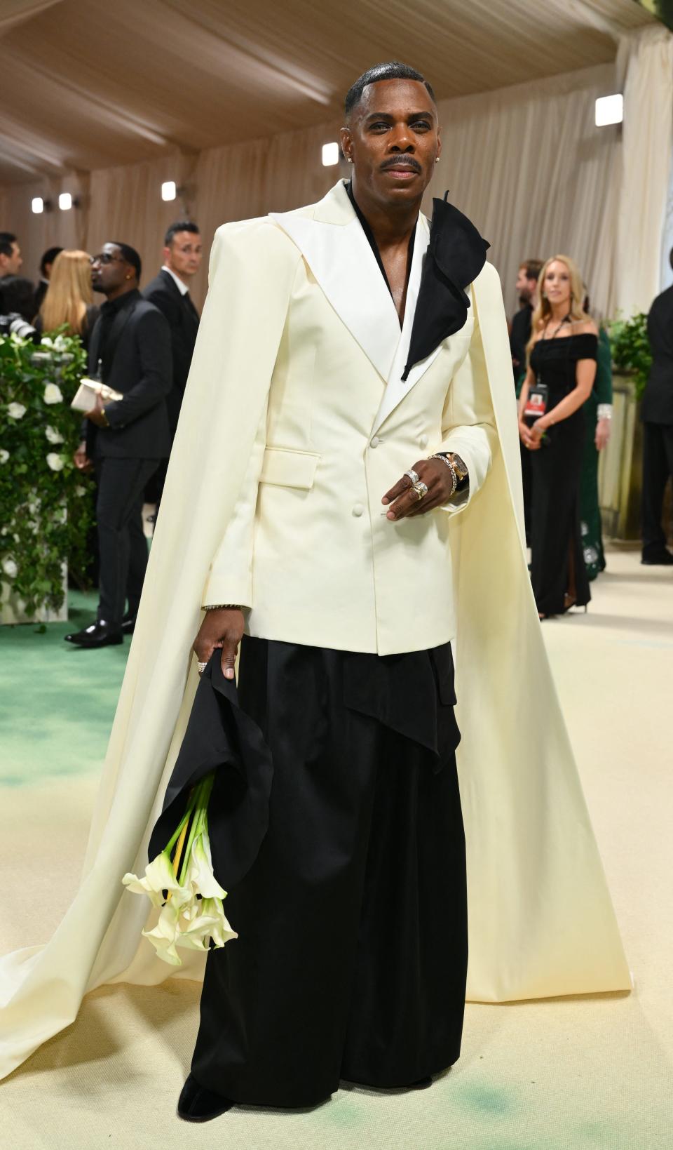 Colman Domingo arrives at the 2024 Met Gala.