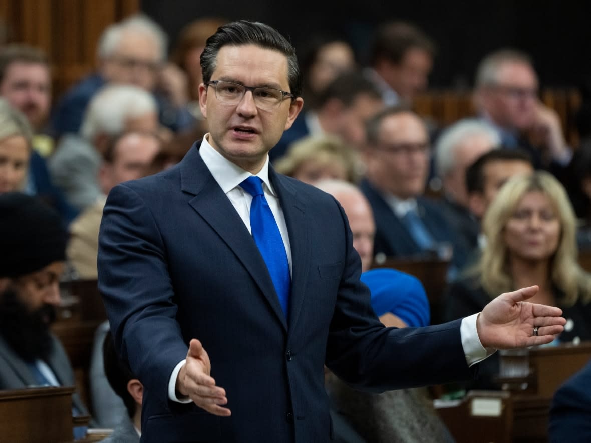 Conservative Leader Pierre Poilievre has replaced the party's legal counsel with a pick of his own, as he continues to shake up the party.  (Adrian Wyld/The Canadian Press - image credit)