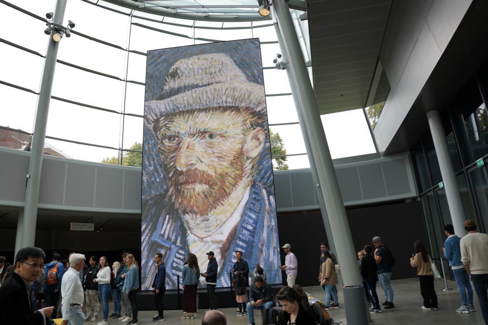 The Vincent Van Gogh Museum atrium