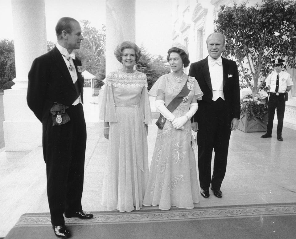 Queen Elizabeth Gerald Ford