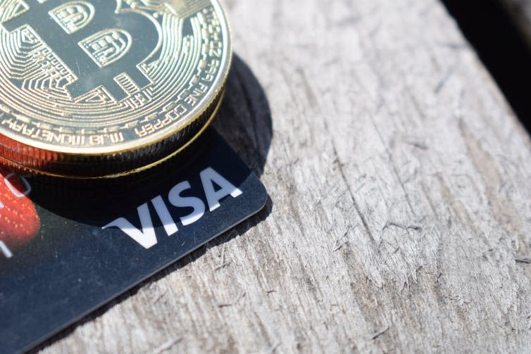 <span class="caption">Crypto can’t handle transactions like Visa and SWIFT can.</span> <span class="attribution"><span class="source">denys999 / Shutterstock.com</span></span>