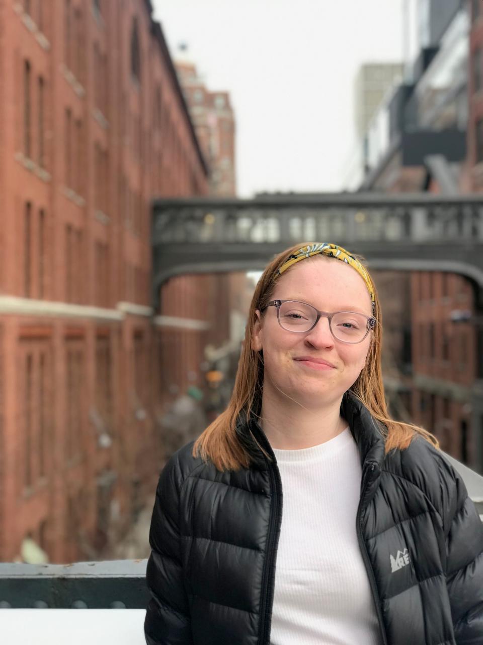 Faye Darga, senior at Edgewood High School in Madison, served as a poll worker in 2018.