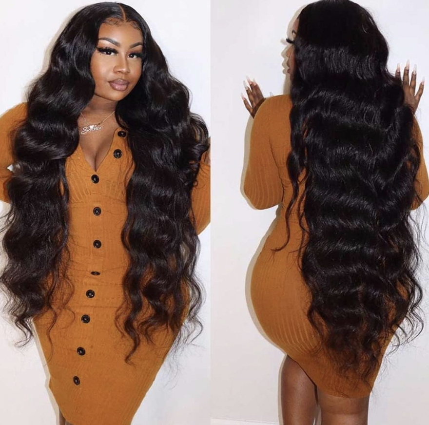 Uveous 28 Inch Wear and Go Glueless Wig