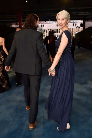 Stefanie Keenan/Getty Keanu Reeves and Alexandra Grant attend the 2019 LACMA Art + Film Gala