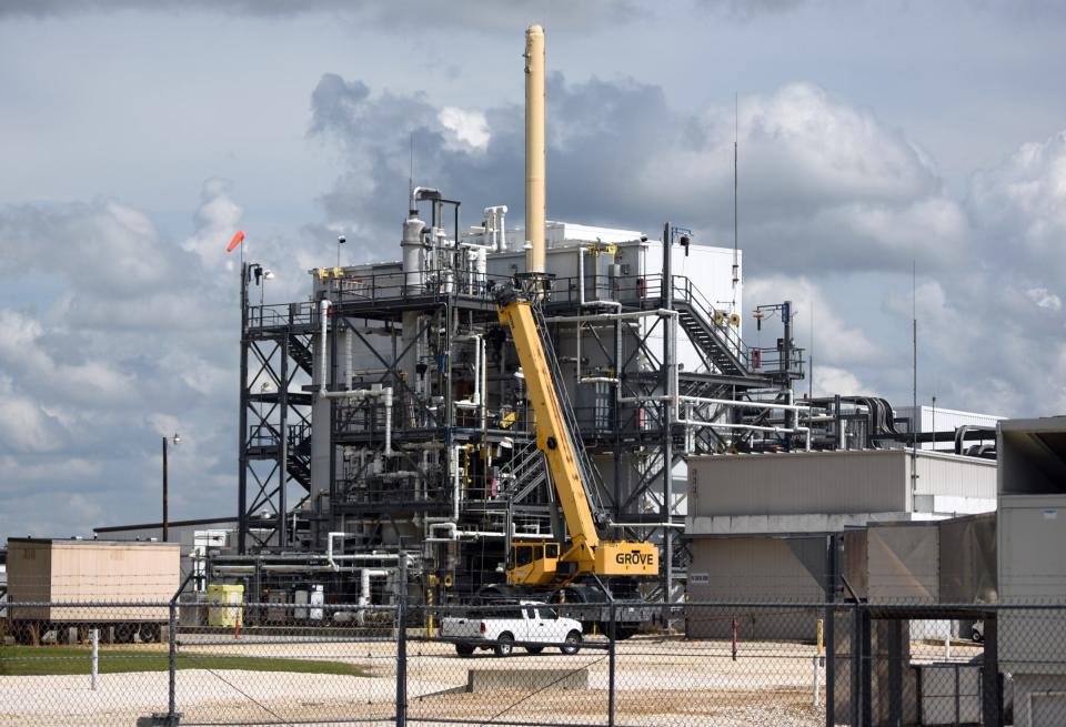 The GenX PPA is produced in this plant at the Chemours Fayetteville Works plant south of Fayetteville.
