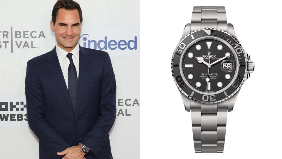 Roger Federer: Rolex Yacht-Master II