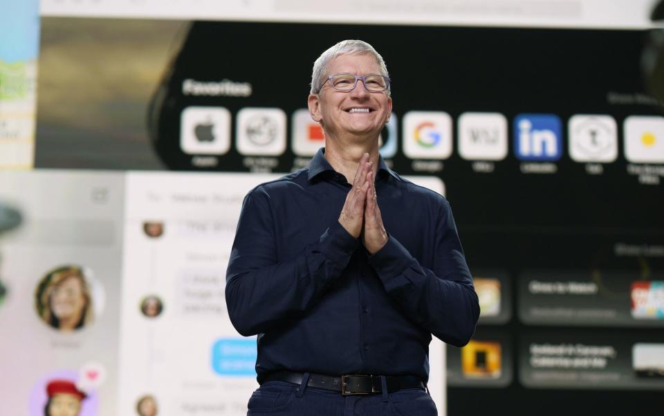 Apple chief executive Tim Cook - Getty Images