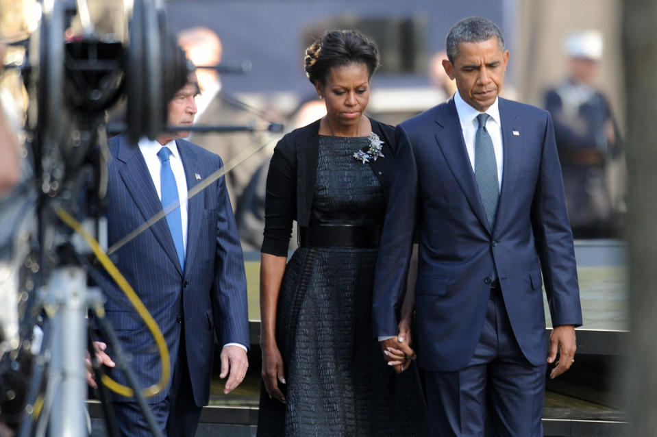 New York City Commemorates 10th Anniversary Of 9-11 Terror Attacks