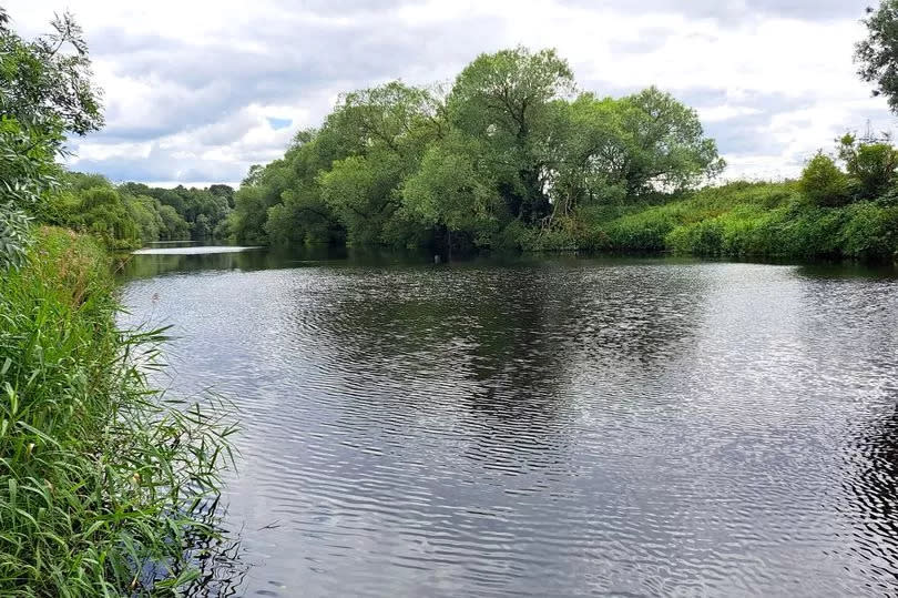 The beautiful banks of the River Tees at Yarm