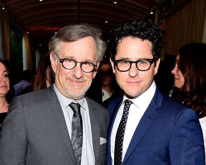 Spielberg and Abrams at an event together