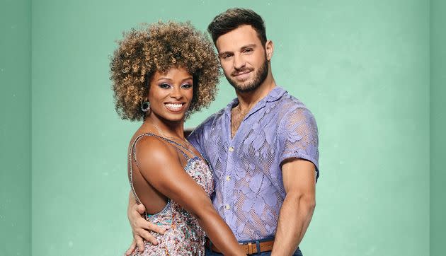 Fleur East and Vito Coppola