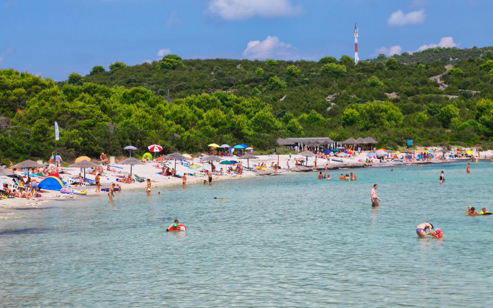 EHFC1R Sakarun beach on island Dugi otok, Croatia