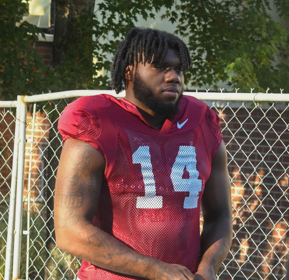 Florida State defensive lineman Darrell Jackson during the fourth practice of the fall season on Monday, Aug. 7, 2023.