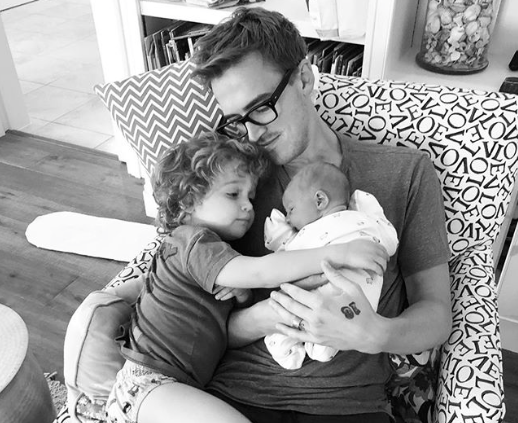 <p>Giovanna and Tom Fletcher have welcomed their third baby – another little boy. McFly singer Tom, 32 and childhood sweetheart Giovanna, 33, are already parents to Buddy and Buzz and the boys now have another little brother to play with. “Welcome to the world Max Mario Fletcher!” Giovanna wrote on Instagram alongside a sweet snap of her holding the newborn. <em>[Photo: Instagram/mrsgfletcher]</em> </p>