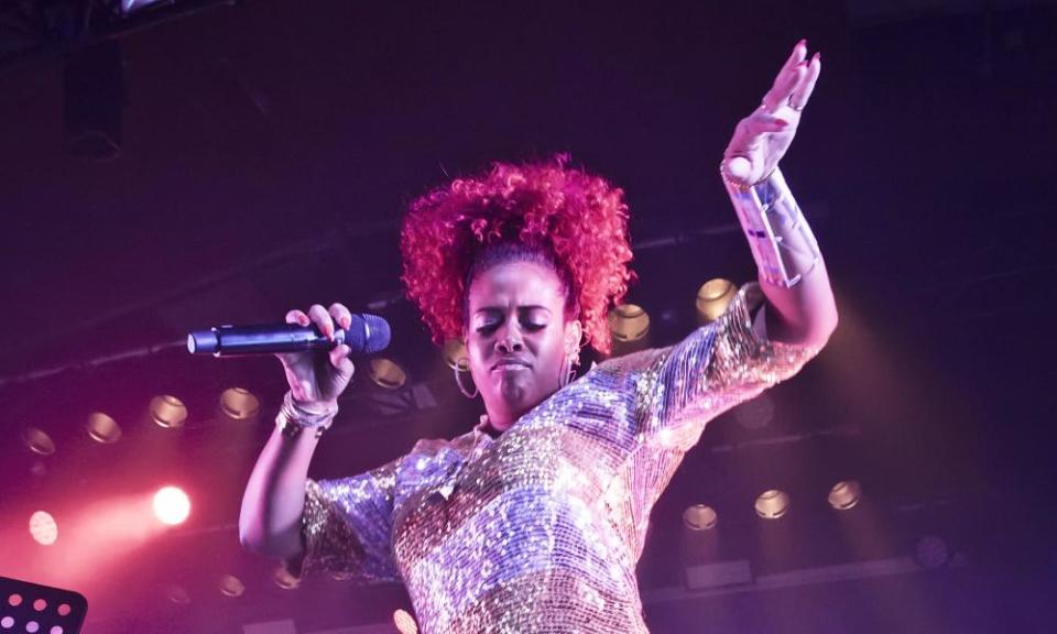 Kelis performing in Berlin, 5 March 2020.