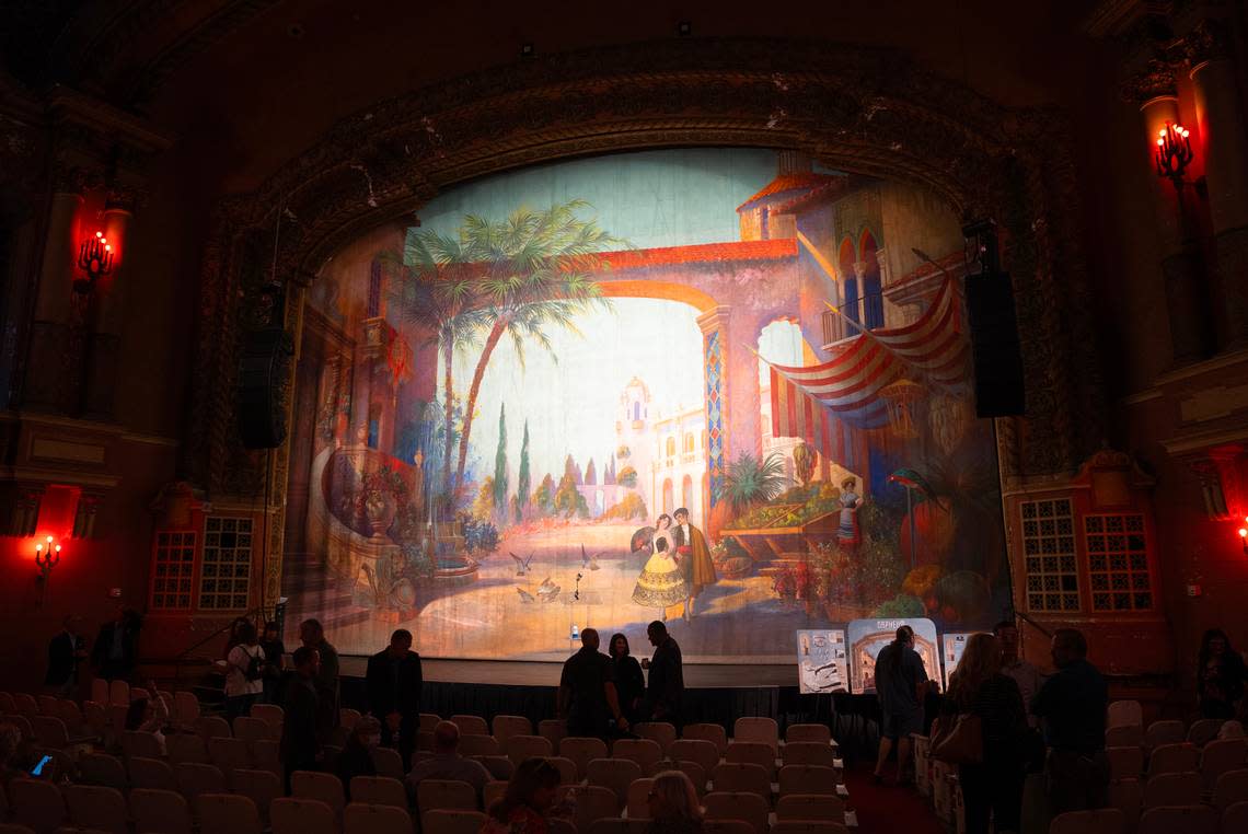 The Orpheum Theatre will close for a year starting in June 2025 and it will be completely restored. The staff announced details of the plan on Wednesday in front of the theater’s rarely-seen 102-year-old fire curtain.