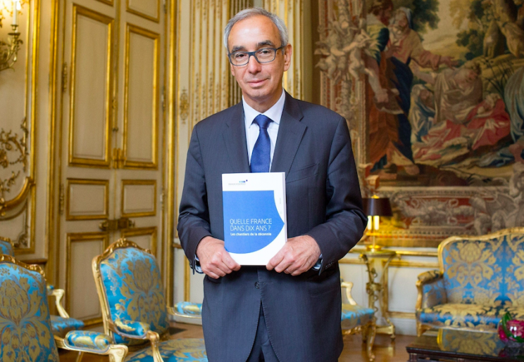 <em>Jean Pisani-Ferry insisted Emmanuel Macron would not punish Britain (Rex)</em>