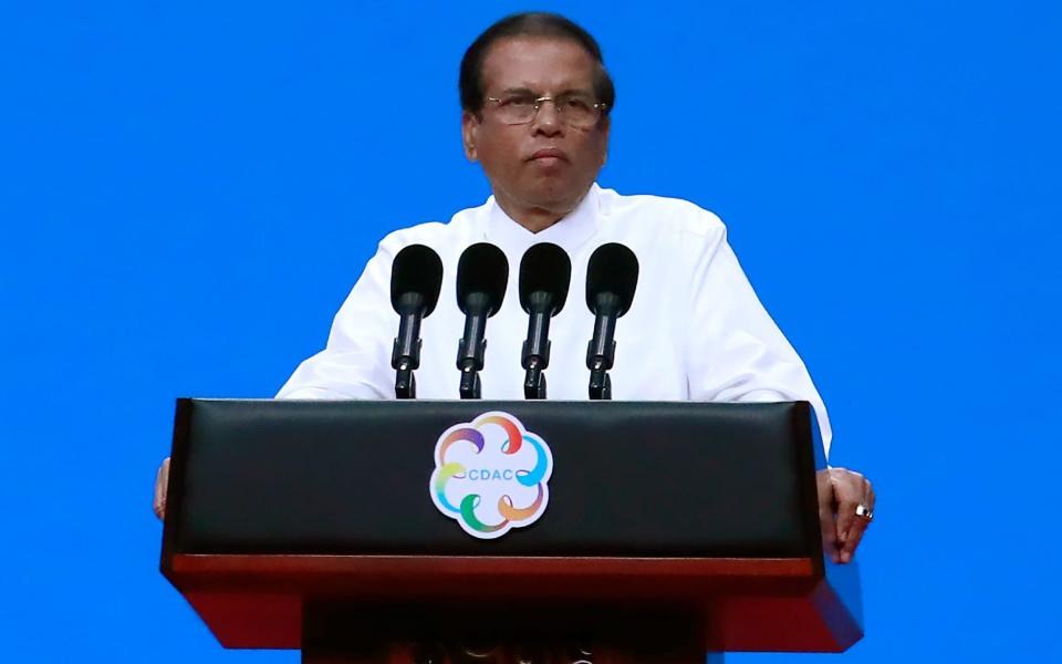 Maithripala Sirisena has ordered the executions of four drug offenders who will be hanged in prison - European Pressphoto Agency Pool