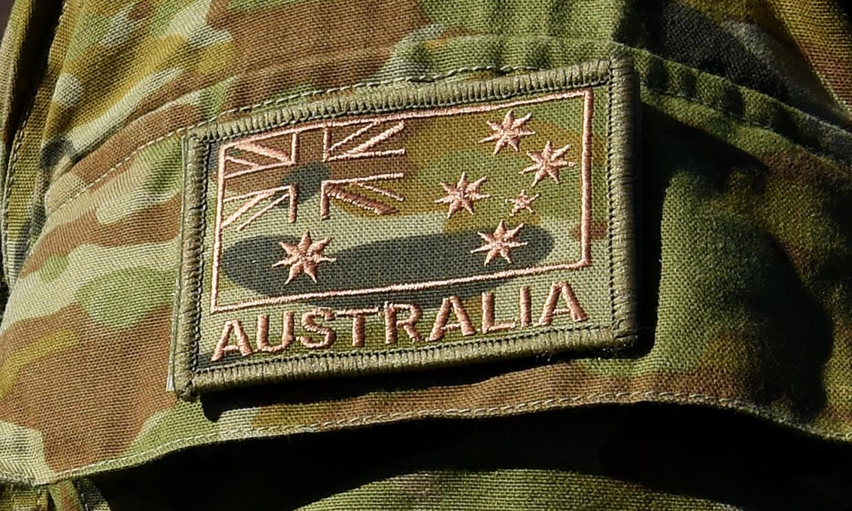 <span>The secret review of the military justice system has been tabled in parliament after it was published ‘in error’, according to the government.</span><span>Photograph: Dave Hunt/AAP</span>