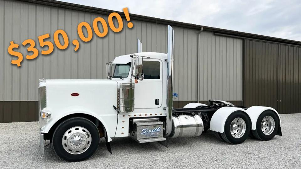 Here’s Why This Used Peterbilt Semi-Truck Just Sold for $350,000 at Auction photo