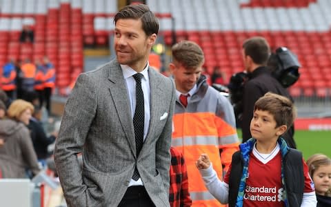 Xabi Alonso returns to Anfield - Credit:  Peter Byrne/PA Wire