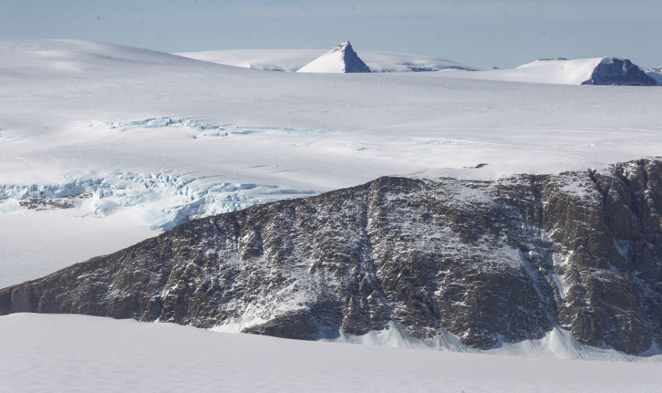 The mountain is located in Antarctica (Picture: Getty)