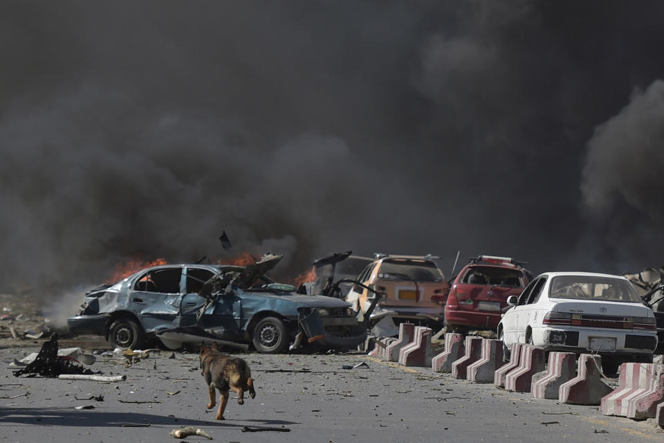 Powerful bomb kills dozens in Kabul, Afghanistan