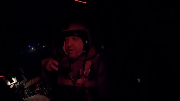 FILE PHOTO: The founder of Russia's Wagner mercenary group Yevgeny Prigozhin is seen inside a cockpit of a military Su-24 bomber plane over an unidentified location, in the course of Russia-Ukraine conflict, in this image taken from handout footage. (Concord Press Service/via Reuters)