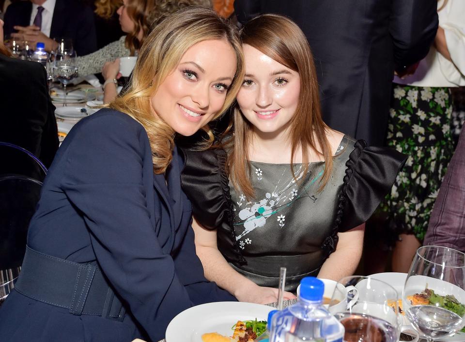 Also at the Power 100 event on Wednesday, Olivia Wilde and Kaitlyn Dever.