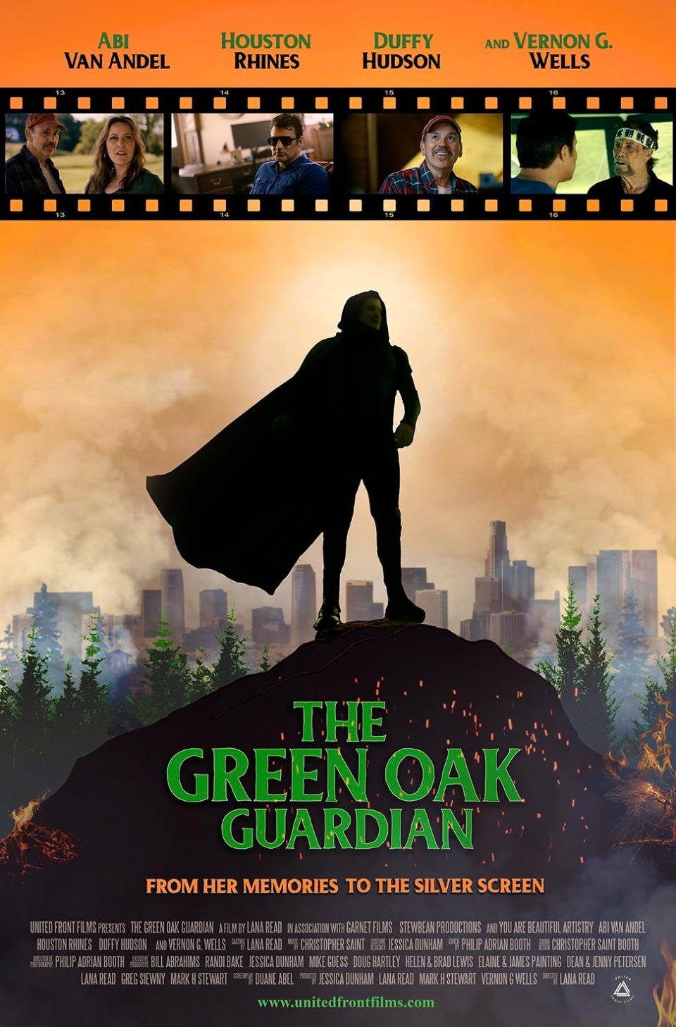 "The Green Oak Guardian," a movie filmed entirely in Carroll County, will have its premiere on May 20 at the Lions Lincoln Theatre in Massillon.