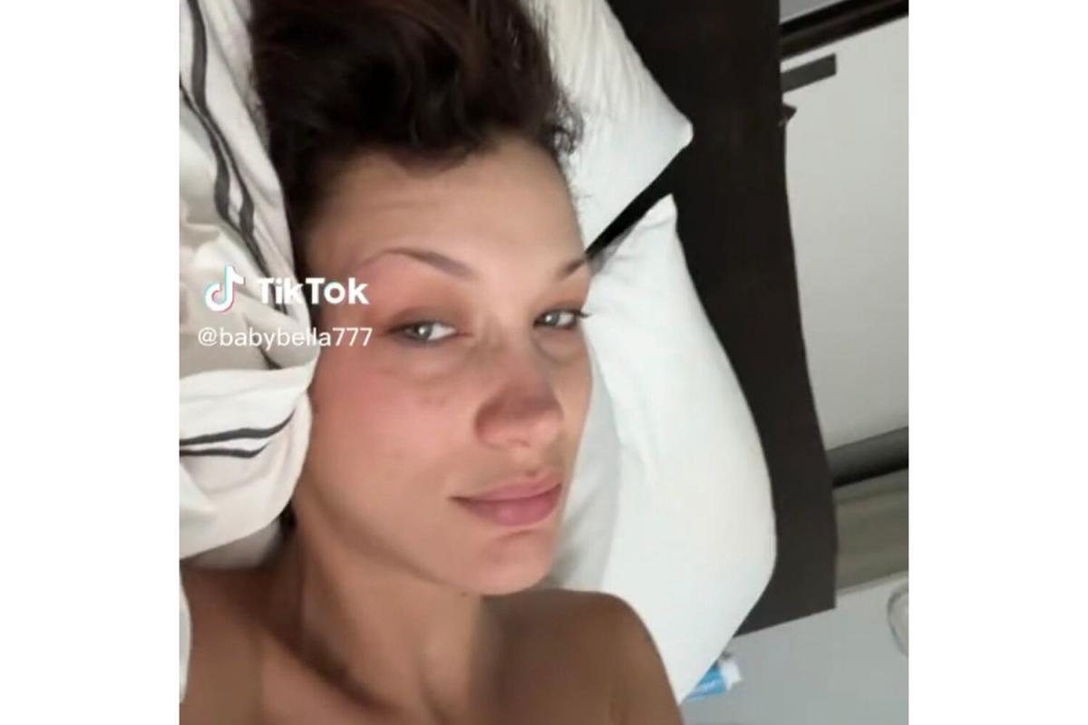 Bella Hadid Shares a Tear-Filled Message About Her Daily Struggle