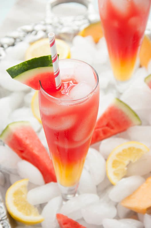 Watermelon Cantaloupe Lemonade