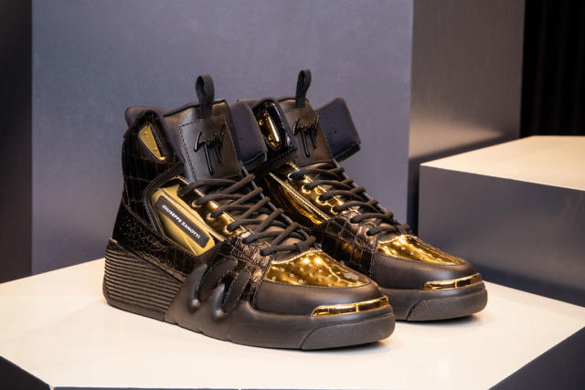 Milan Men's Fashion Week: Giuseppe Zanotti Shows Wedge Sneakers
